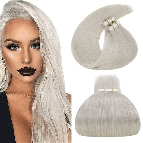 icy blonde hair extensions|Amazon.com: Icy Blond Hair Extensions.